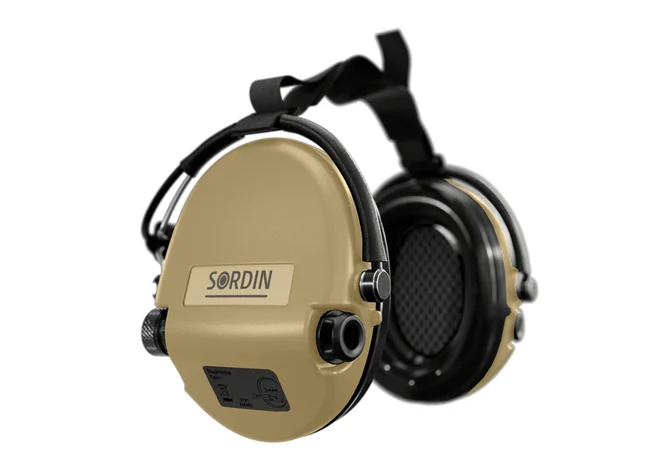 Навушники Sordin Supreme Mil AUX Neckband Sand Фото 3